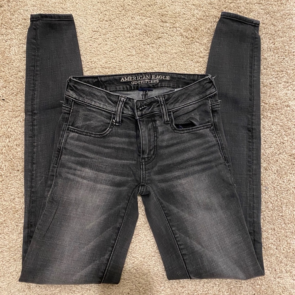 American Eagle Super low rise jegging